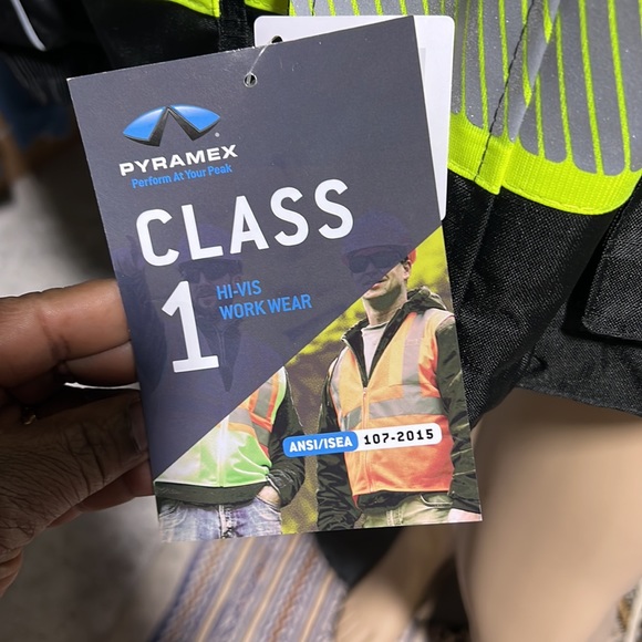 NWT Pyramex RPB3511XL Type O Class 1 Reflective Safety Parka - HI-VIS WORK WEAR - Picture 5 of 5